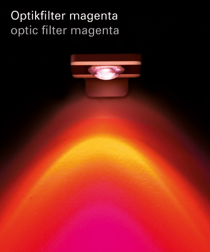 Optikfilter magenta