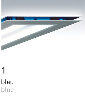 Licht im Format – Farbfilter 1 blau Licht im Format – Farbfilter 1 blau