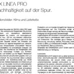 ONYXX LINEA PRO_Der Nachhaltigkeit auf der Spur_06.2021