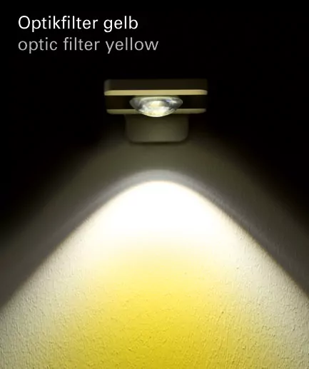 Optikfilter gelb