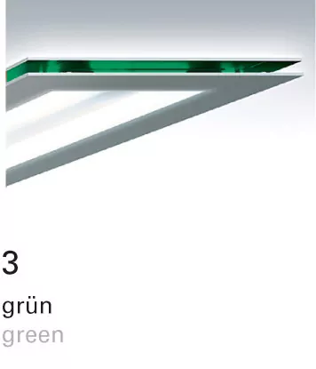 Licht im Format – Farbfilter 3 grün